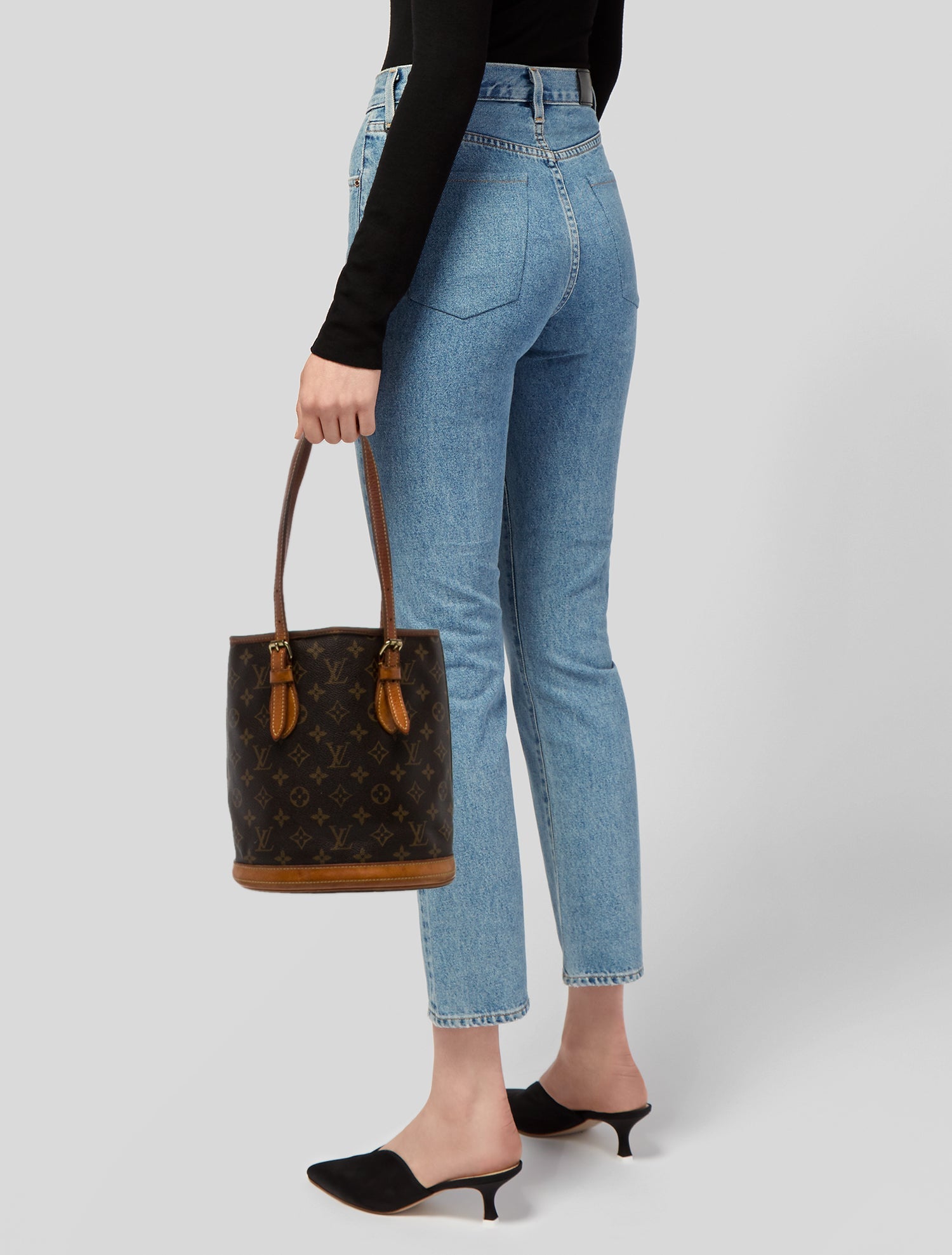 Louis Vuitton Monogram Petit Bucket