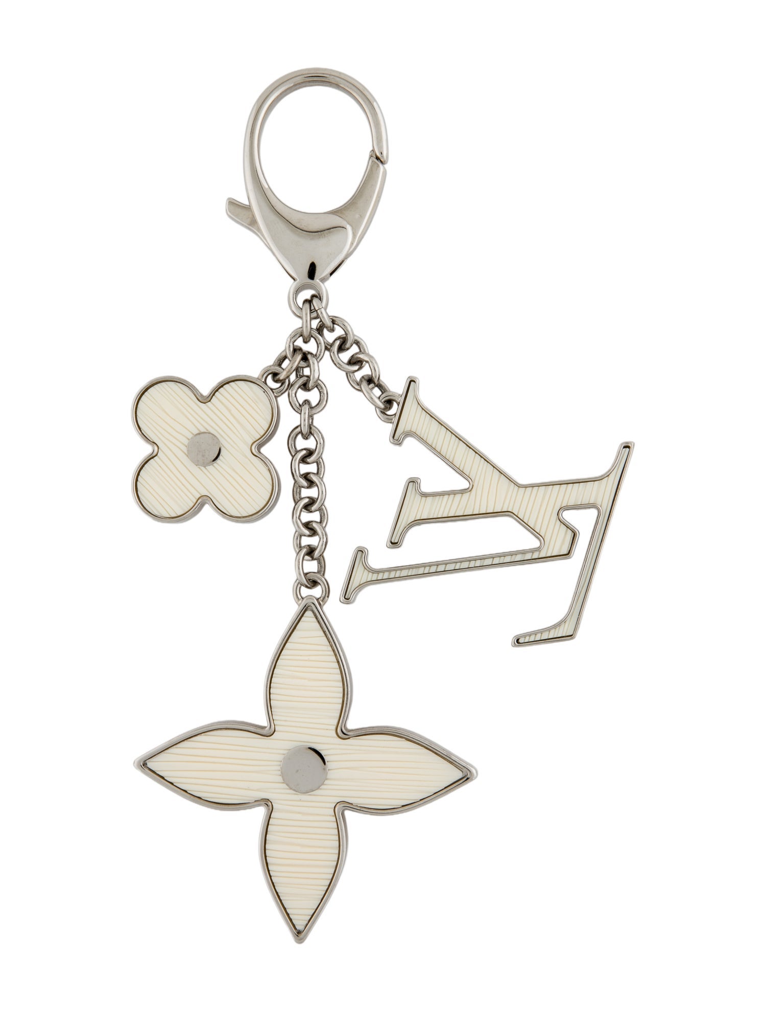 Louis Vuitton Fleur D'Epi Key Holder and Bag Charm