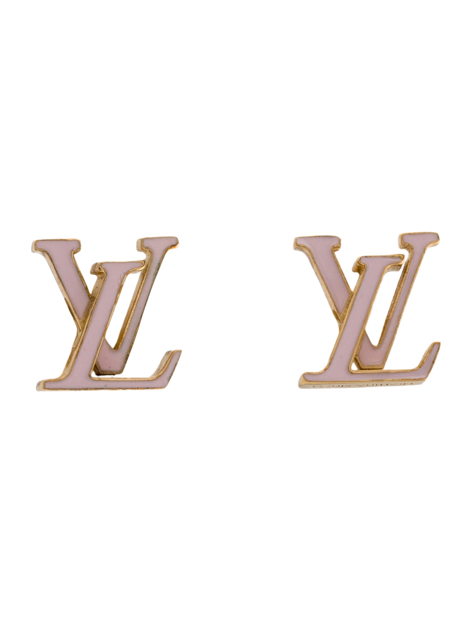 Louis Vuitton LV Iconic Enamel Stud Earrings