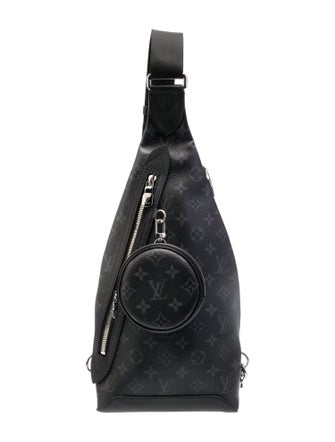 Louis Vuitton Monogram Eclipse Taigarama Duo Slingbag