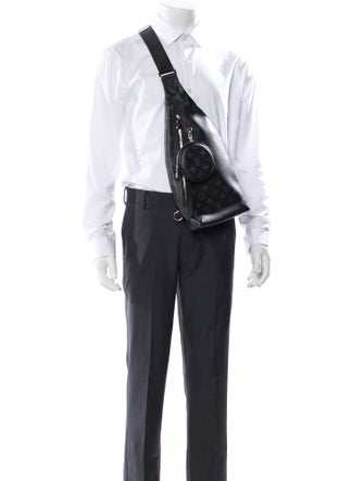 Louis Vuitton Monogram Eclipse Taigarama Duo Slingbag