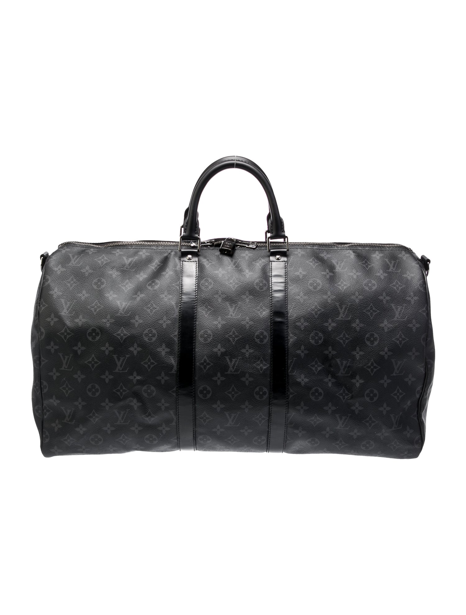 Louis Vuitton Monogram Eclipse Keepall Bandouliere 55