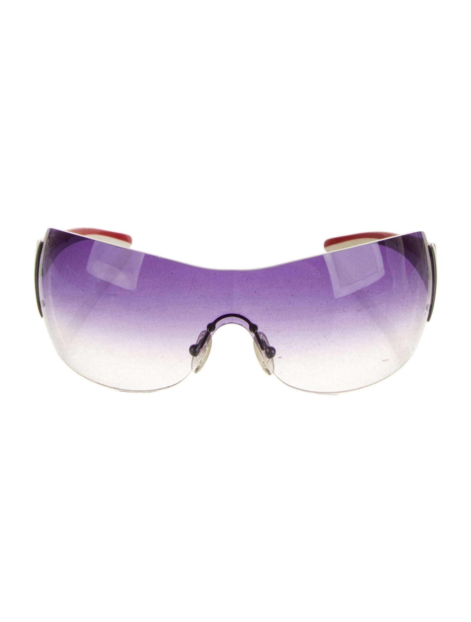 Prada Sport Shield Gradient Sunglasses