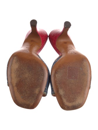 Louis Vuitton LV Monogram Denim Slides