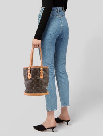 Louis Vuitton LV Monogram Bucket Petit Vintage