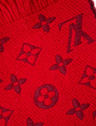 Louis Vuitton Wool LV Monogram Scarf
