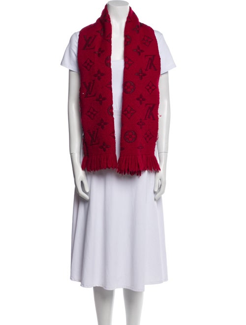 Louis Vuitton Wool LV Monogram Scarf