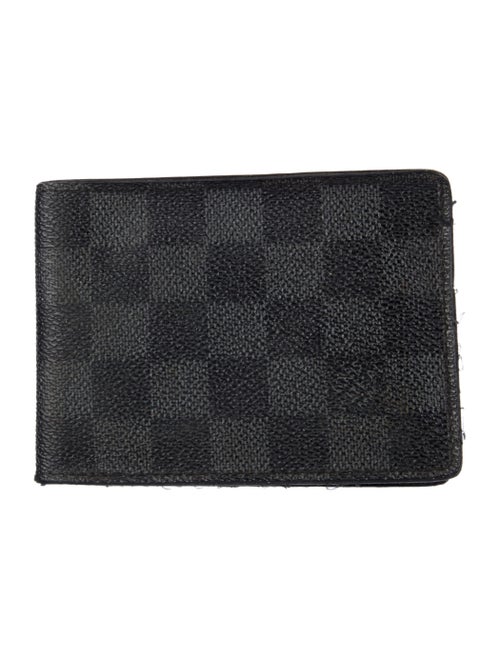 Louis Vuitton 2011 Damier Graphite Pattern Multiple Wallet