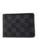 Louis Vuitton 2011 Damier Graphite Pattern Multiple Wallet