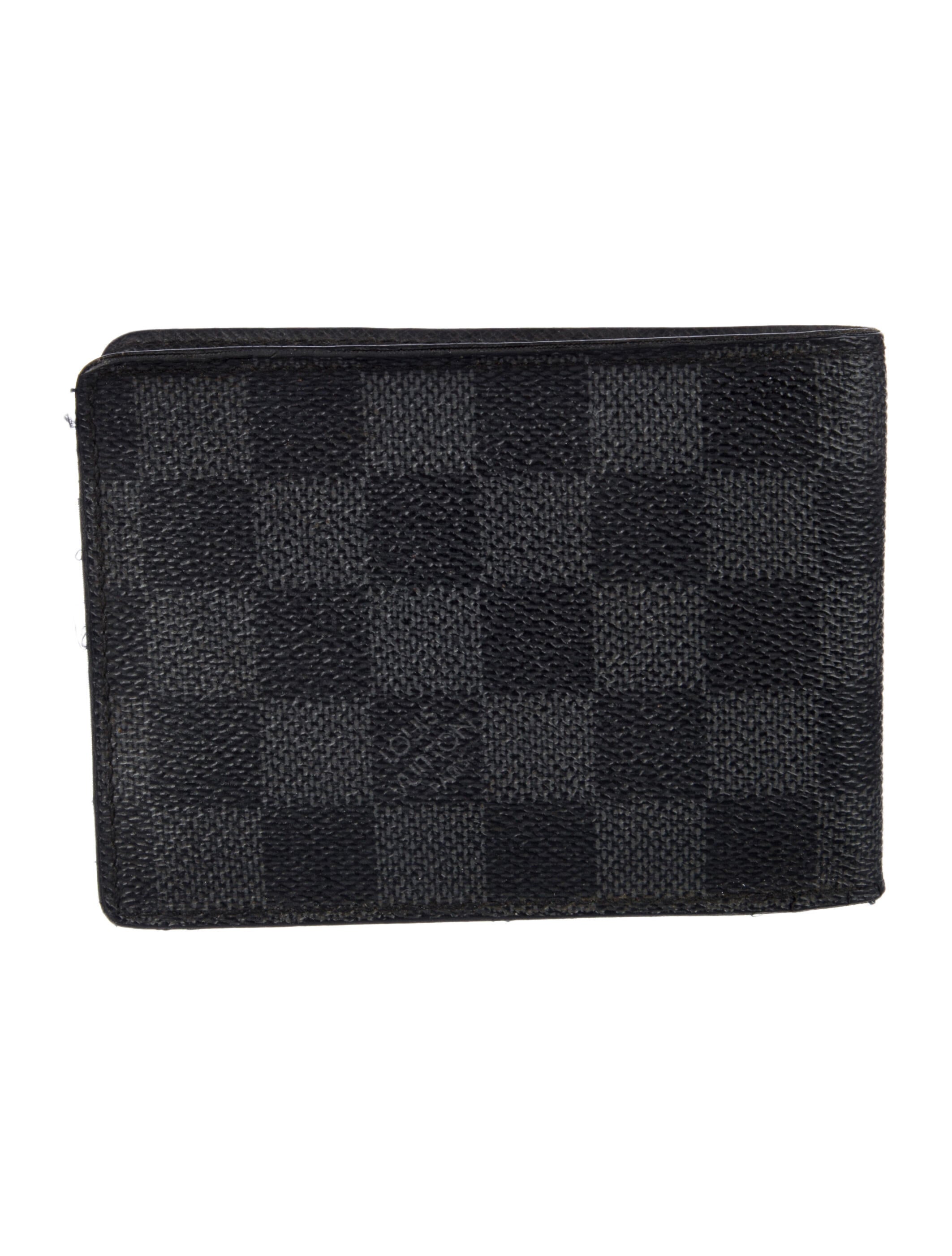Louis Vuitton 2011 Damier Graphite Pattern Multiple Wallet