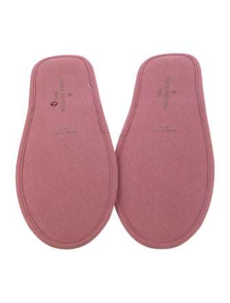 Louis Vuitton Suite Flat Satin Mules