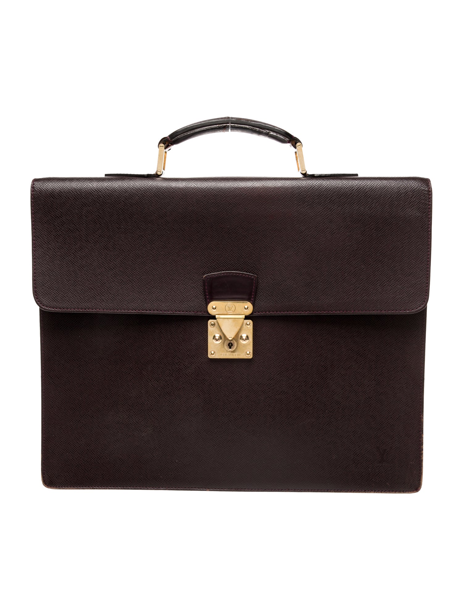 Louis Vuitton Taiga Leather Briefcase Vintage