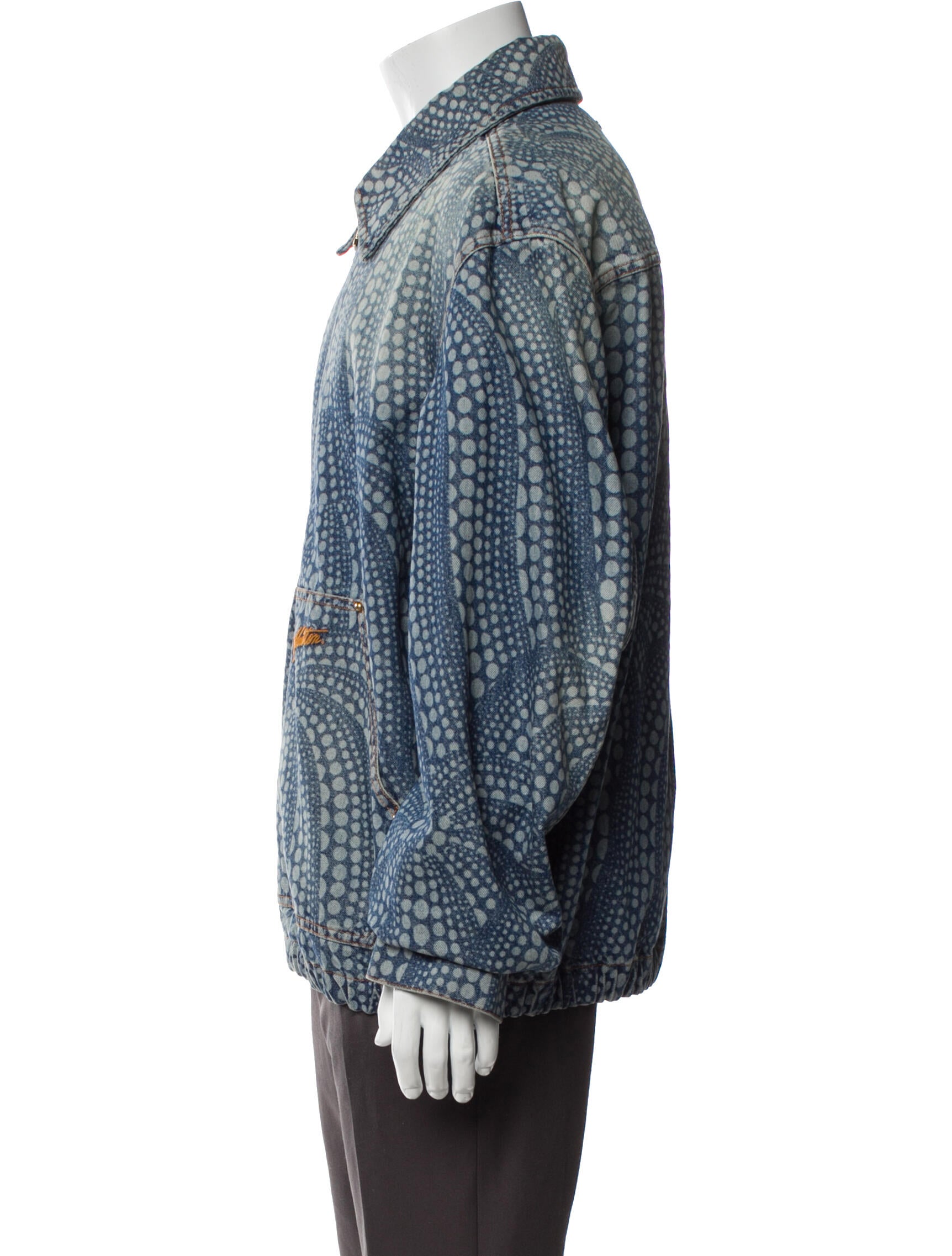 Louis Vuitton 2023 x Yayoi Kusama Denim Jacket