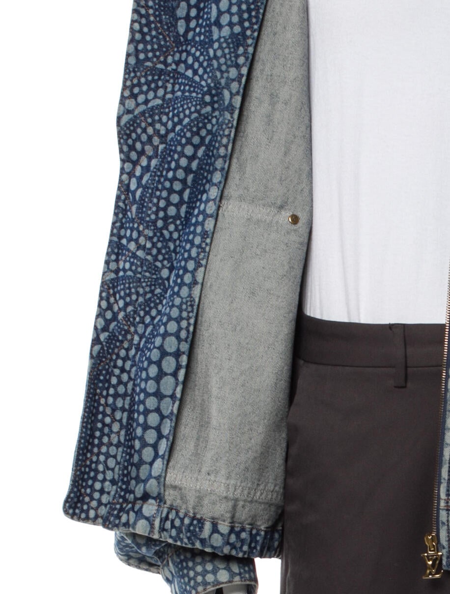 Louis Vuitton 2023 x Yayoi Kusama Denim Jacket