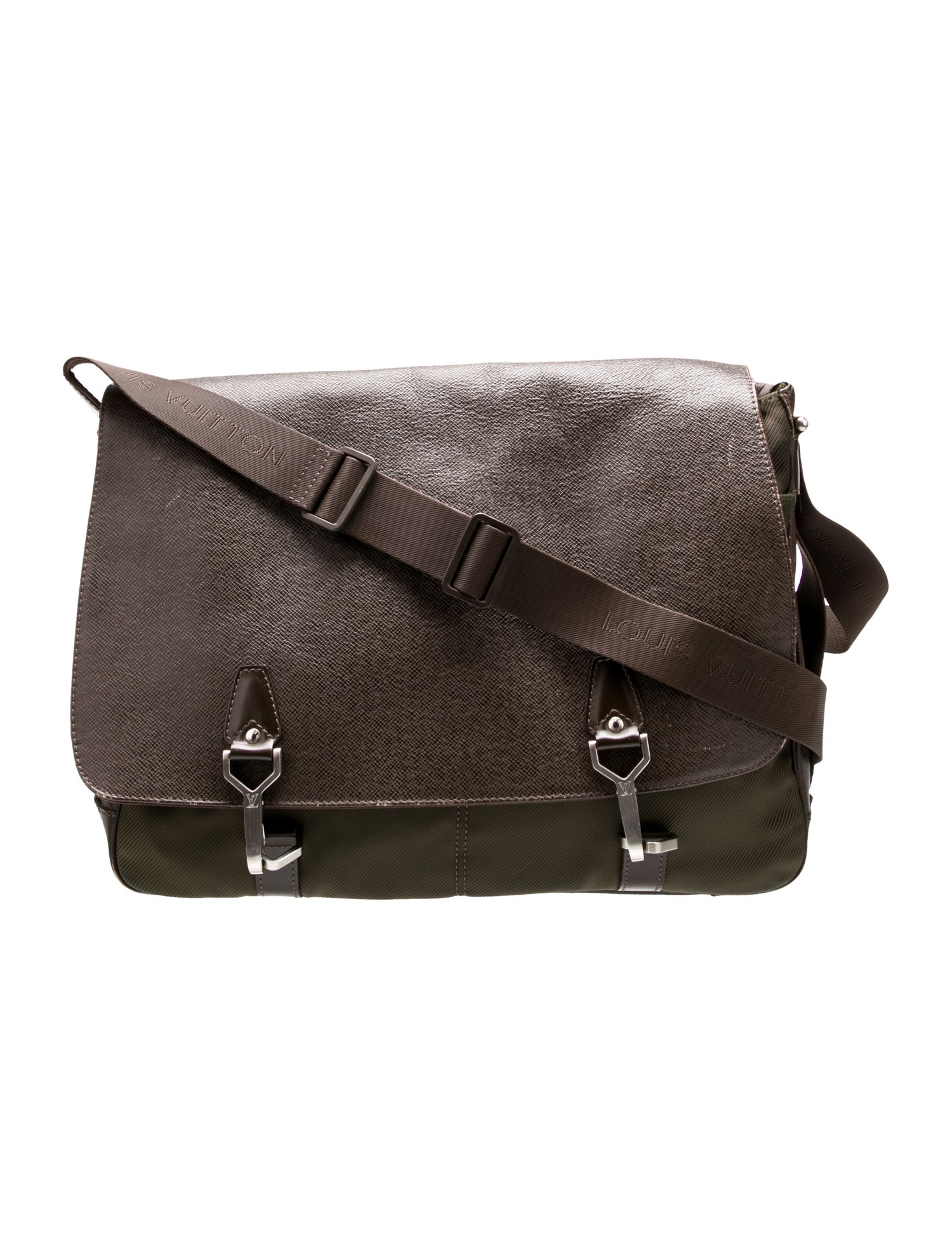 Louis Vuitton Taiga Leather Messenger Bag