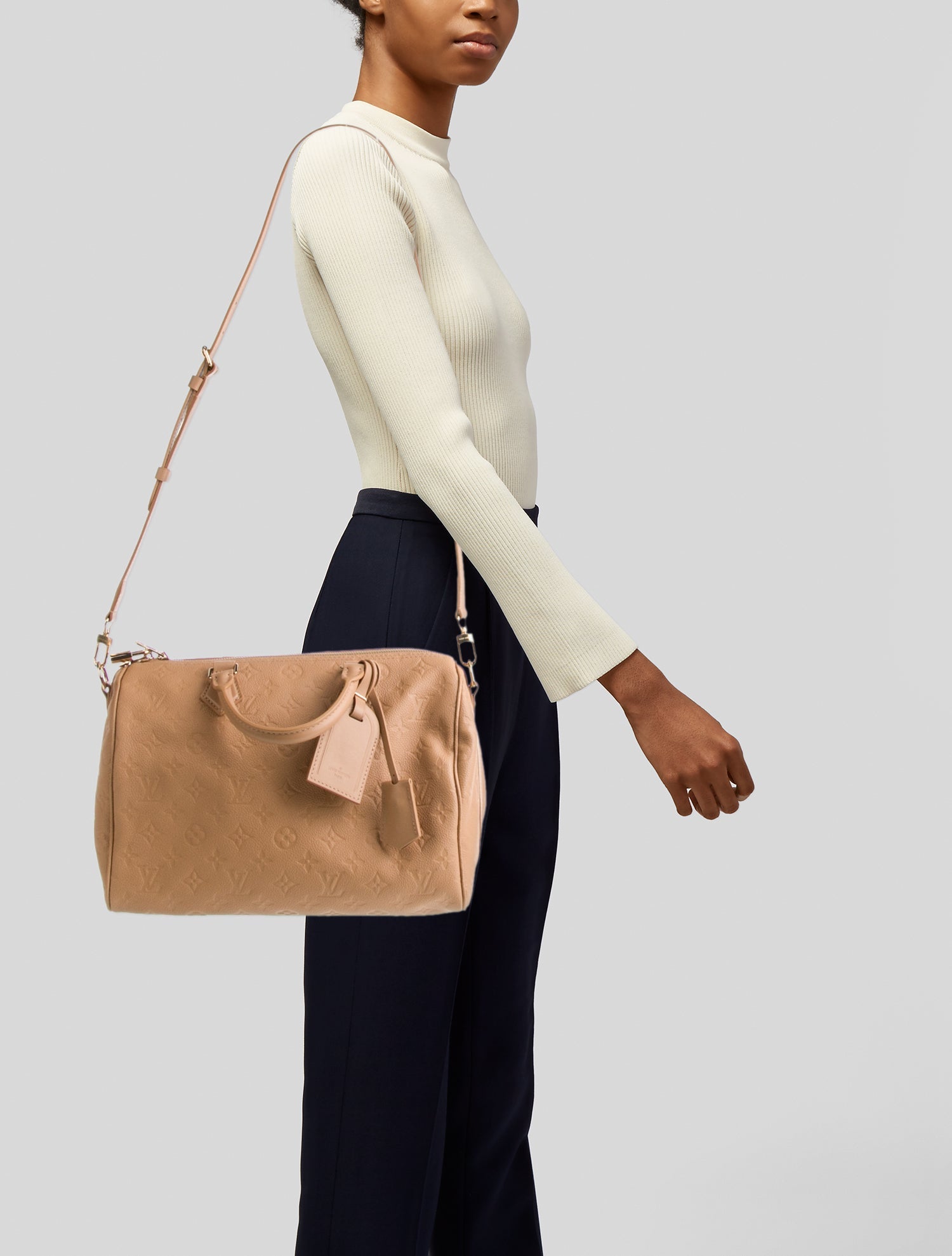 Louis Vuitton LV Monogram Speedy Soft Bandouliere 30