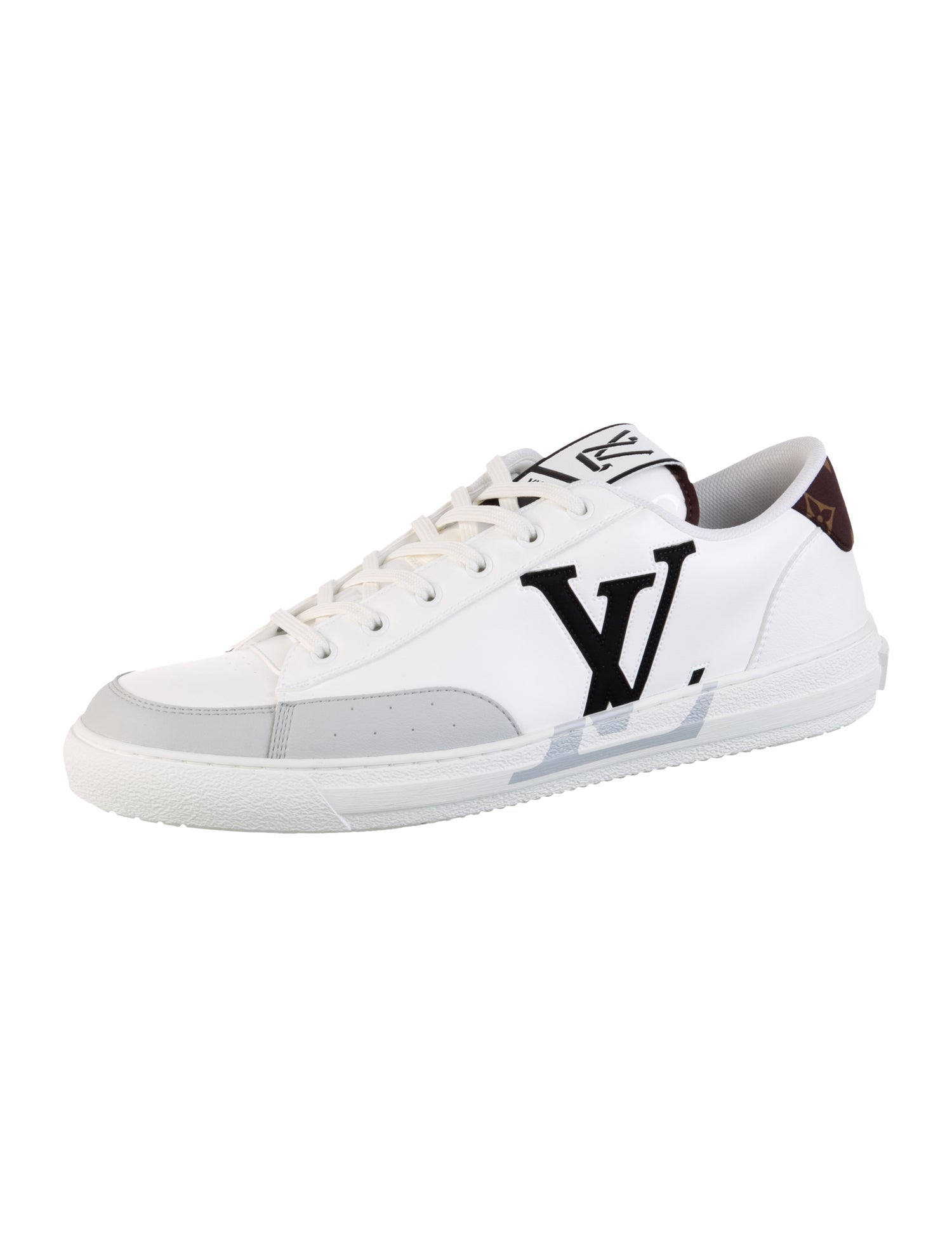Louis Vuitton Monogram Pattern Leather Sneakers