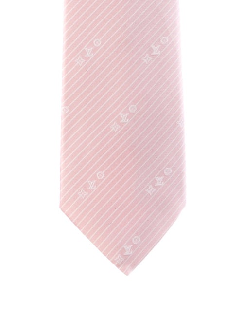 Louis Vuitton Pattern Print Tie