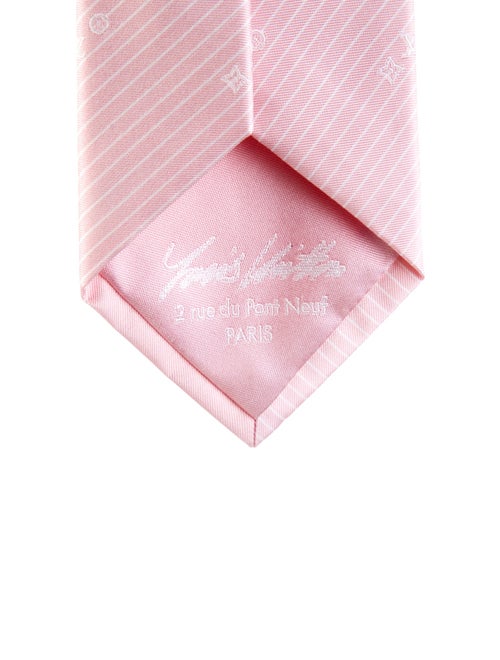 Louis Vuitton Pattern Print Tie