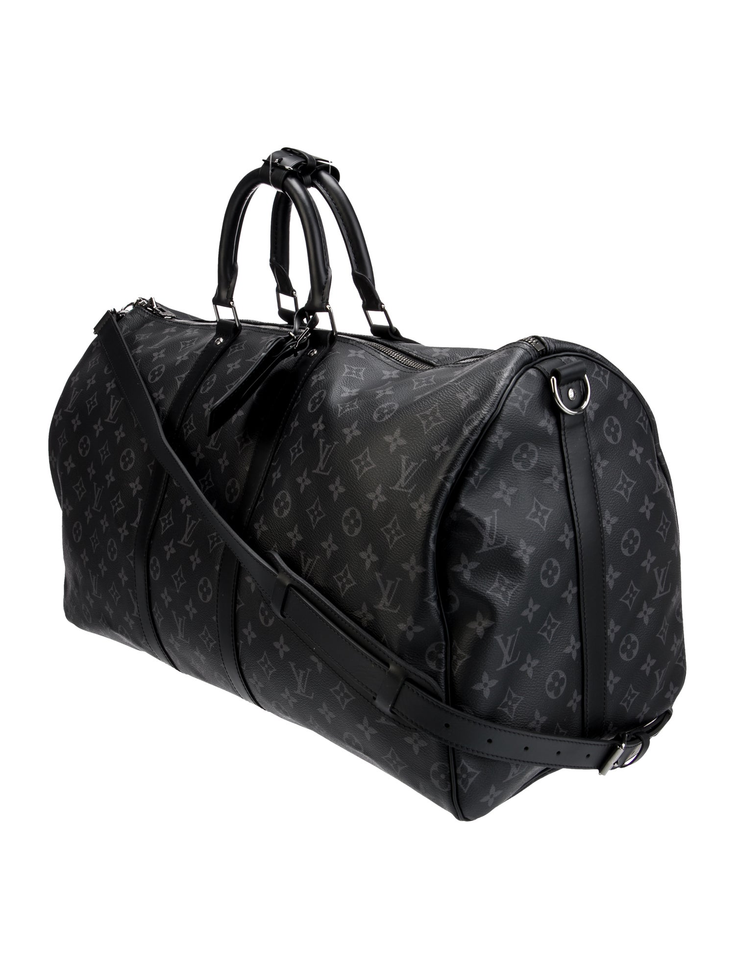 Louis Vuitton Coated Canvas Keepall Bandouliere