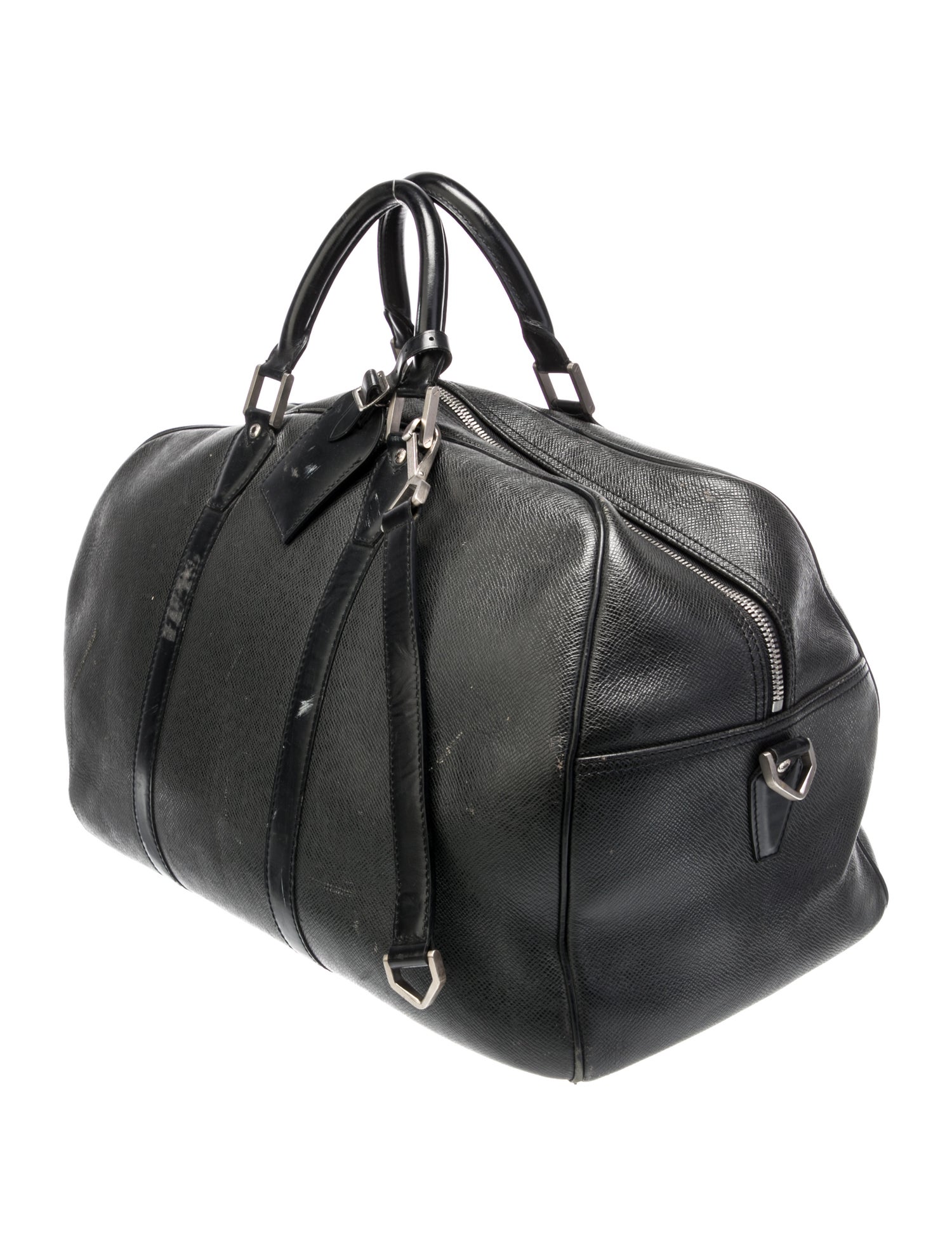 Louis Vuitton Taiga Leather Keepall Vintage