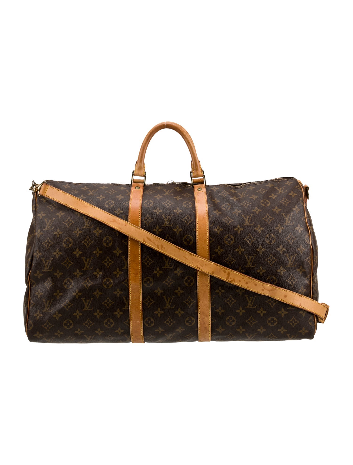Louis Vuitton LV Monogram Keepall Bandouliere 55