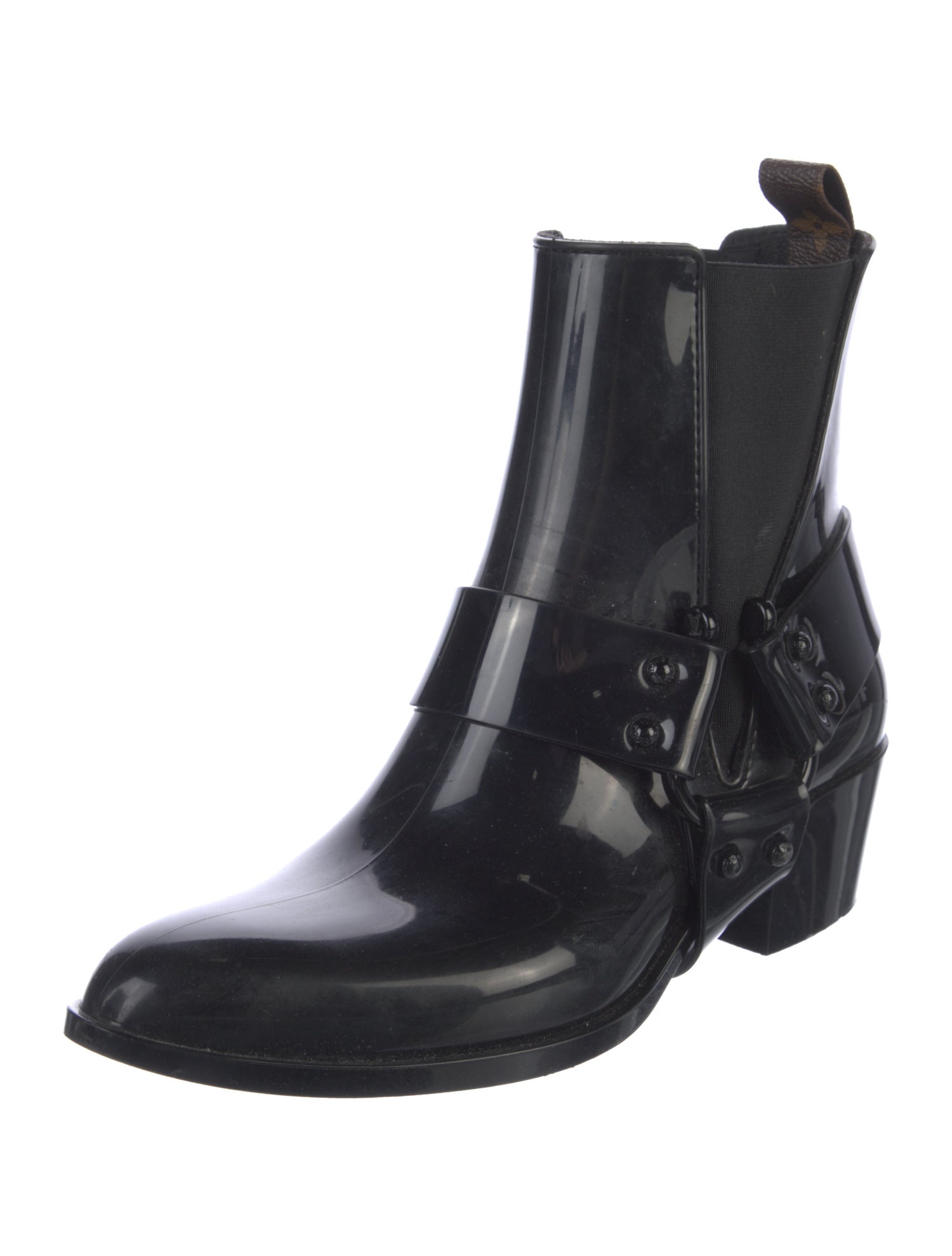 Louis Vuitton LV Monogram Rubber Rain Boots