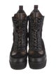 Louis Vuitton LV Monogram Suede Combat Boots