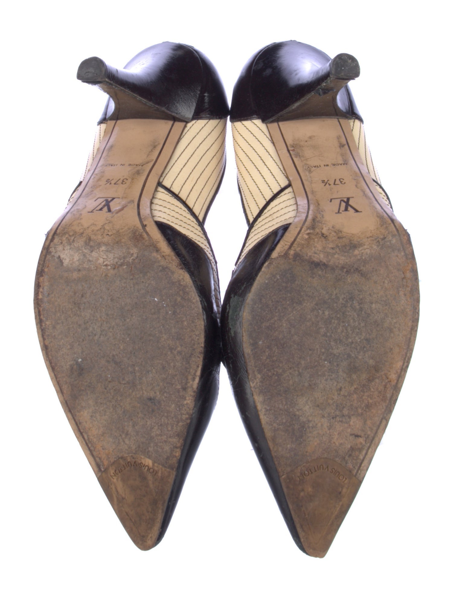 Louis Vuitton Vintage 2005 D'Orsay Pumps