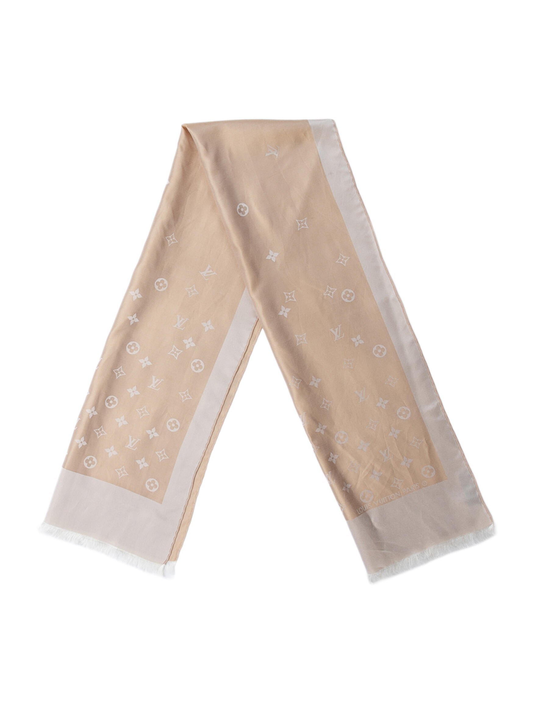Louis Vuitton Monogram Capri Silk Scarf