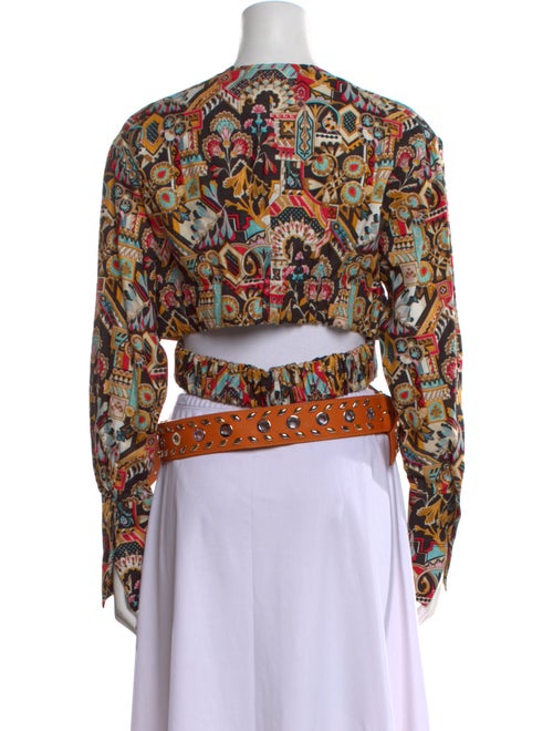 Louis Vuitton 2016 Linen Crop Top