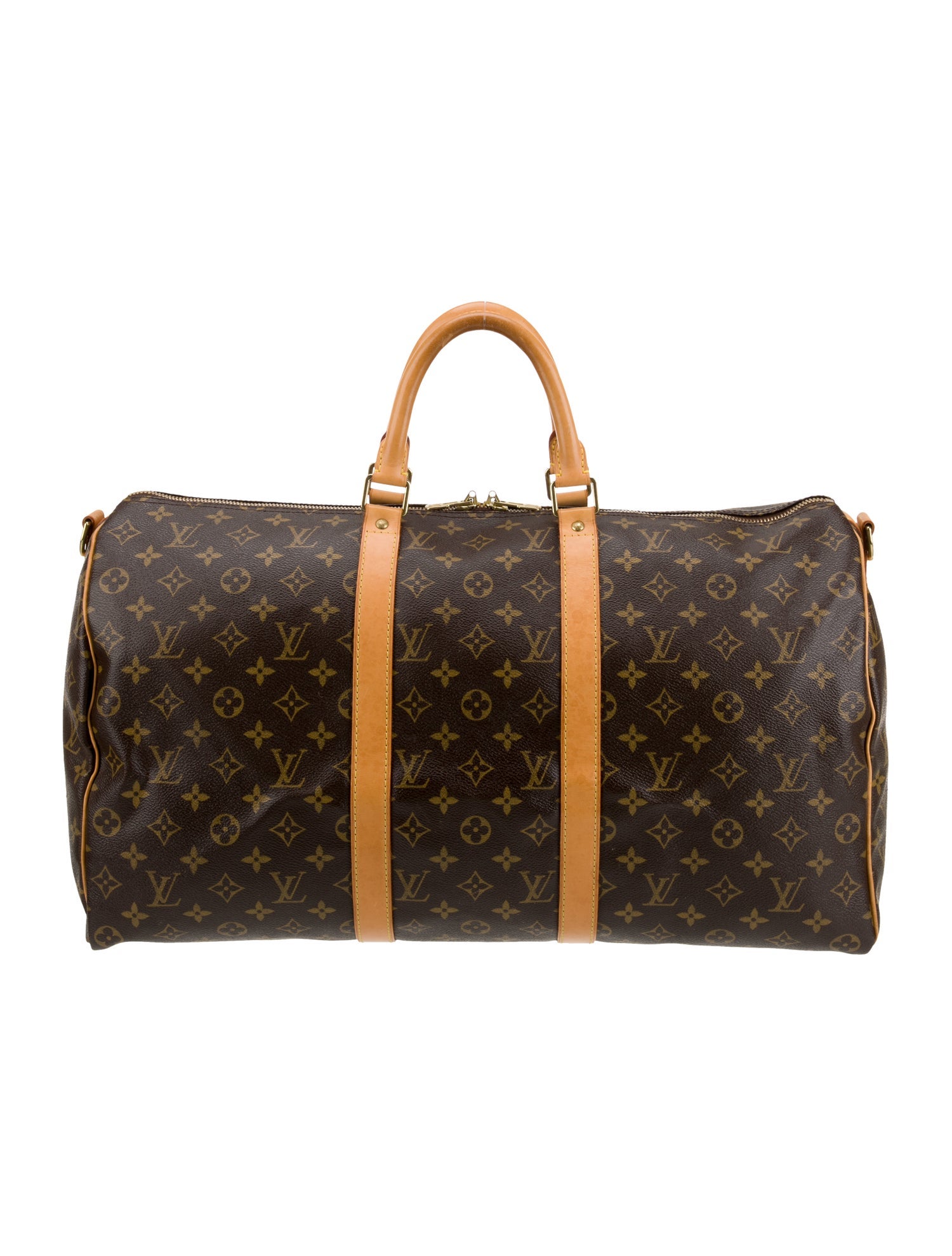 Louis Vuitton LV Monogram Keepall Bandouliere 50 Vintage