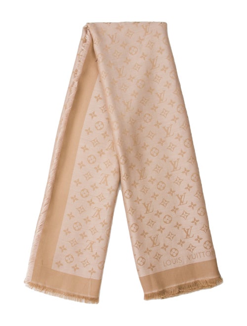 Louis Vuitton Silk LV Monogram Shawl