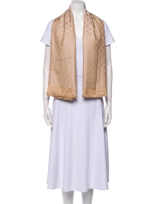 Louis Vuitton Silk LV Monogram Shawl