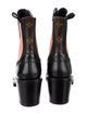 Louis Vuitton Leather Colorblock Pattern Chelsea Boots