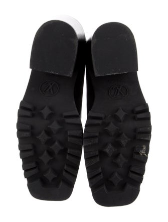 Louis Vuitton Leather Colorblock Pattern Chelsea Boots