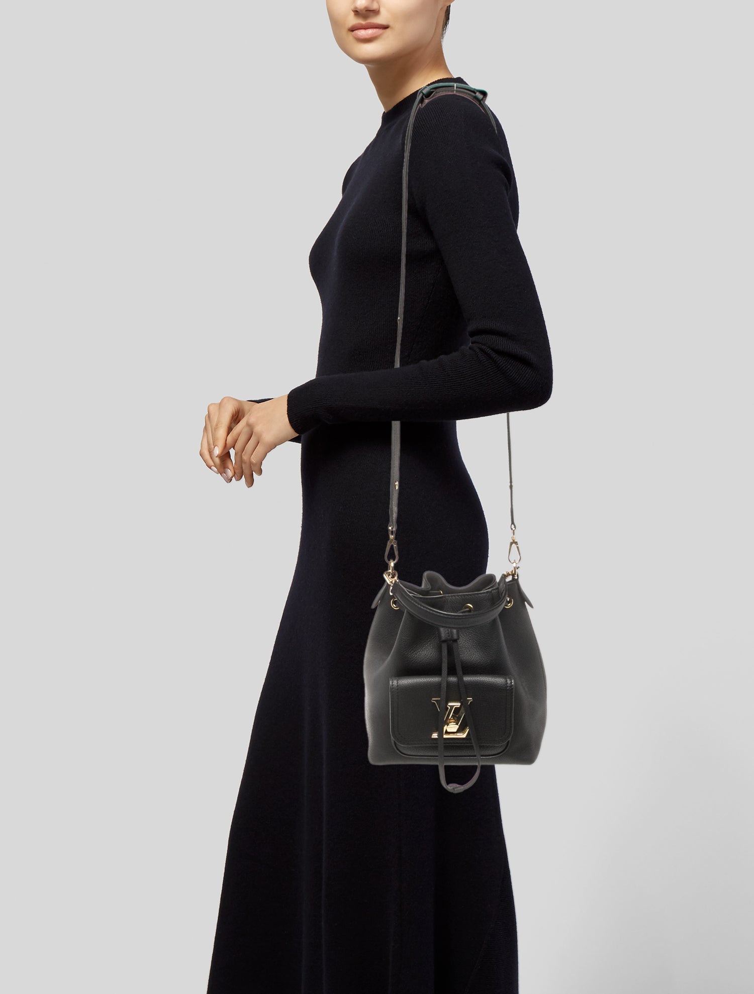 Louis Vuitton Taurillon Leather Lockme MM