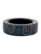 Louis Vuitton Resin Logo Bangle Bracelet