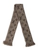 Louis Vuitton Logomania LV Monogram Scarf