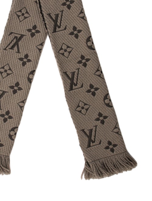 Louis Vuitton Logomania LV Monogram Scarf