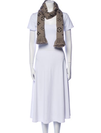 Louis Vuitton Logomania LV Monogram Scarf