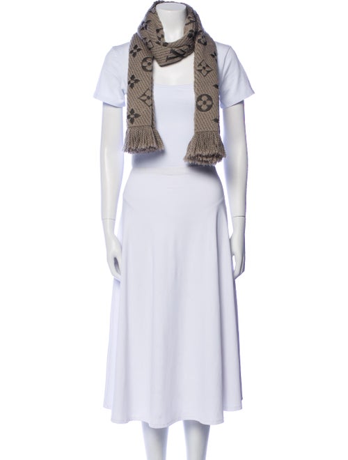 Louis Vuitton Logomania LV Monogram Scarf