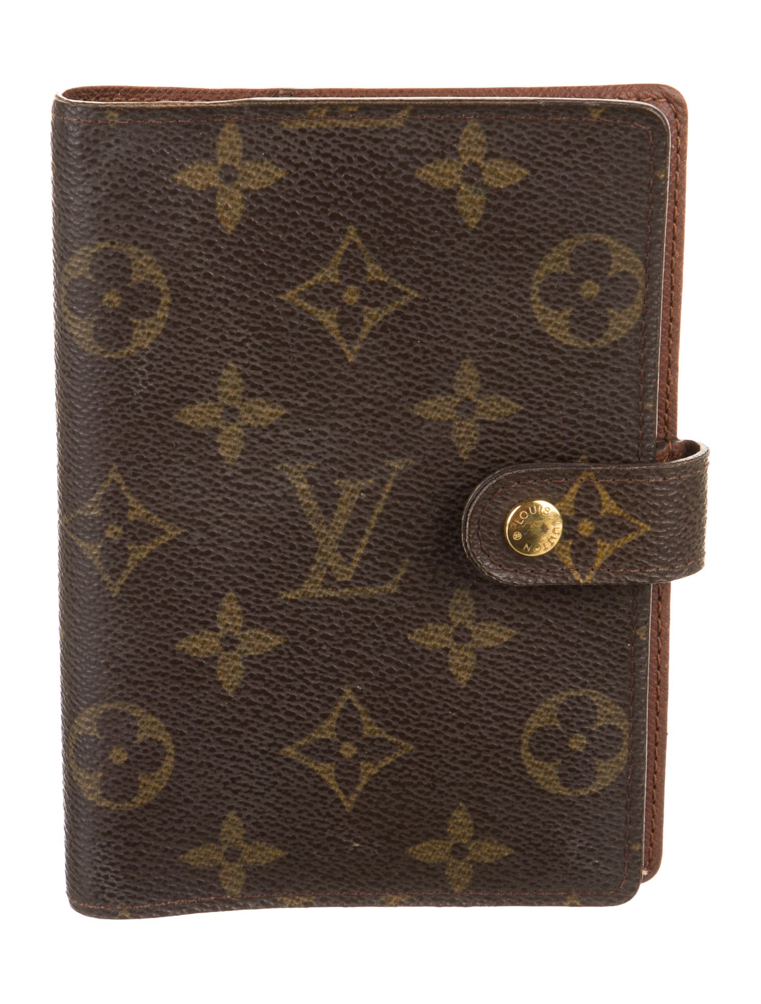 Louis Vuitton Monogram Small Ring Agenda Cover