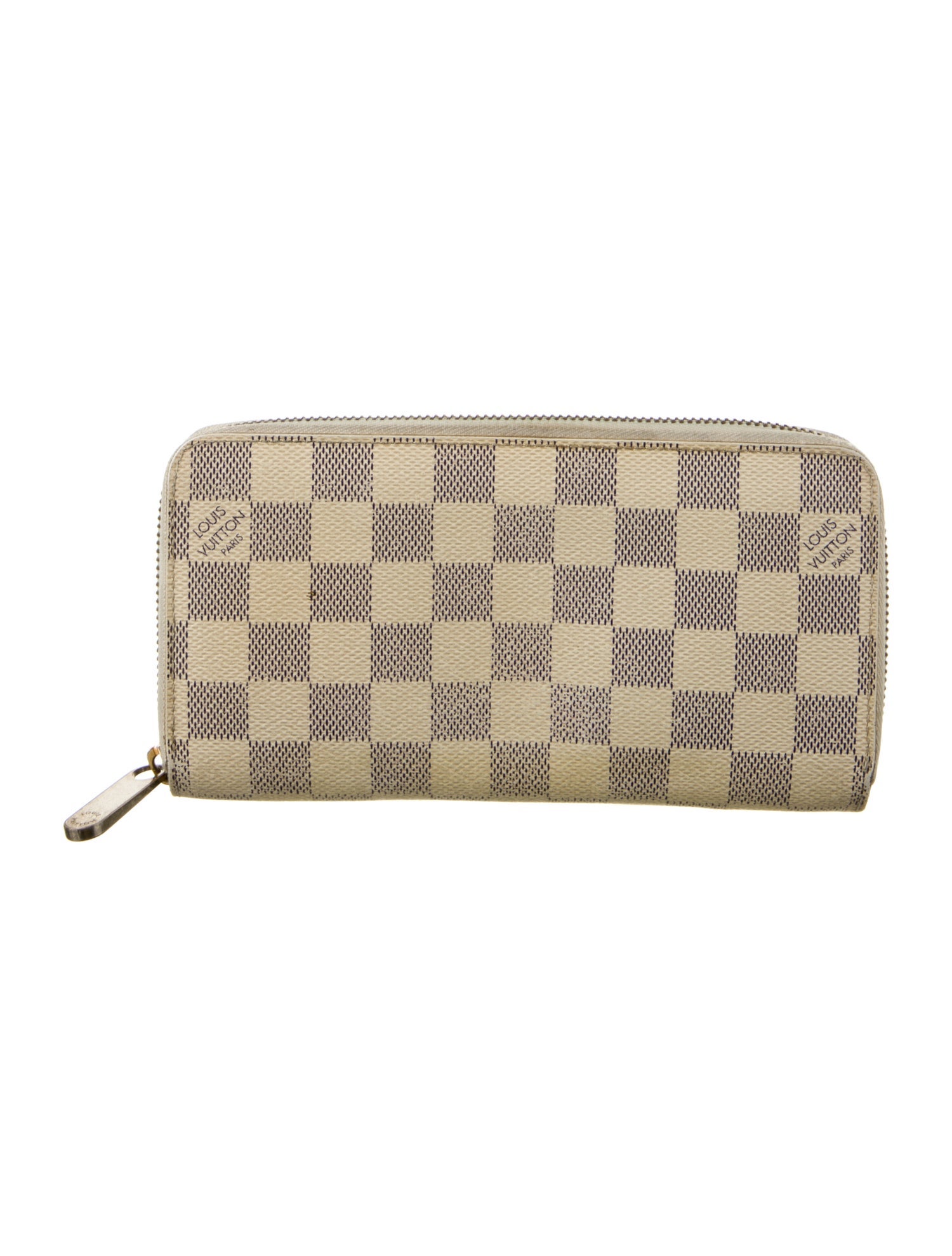 Louis Vuitton 2013 Damier Azur Pattern Zippy Wallet