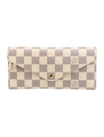 Louis Vuitton 2014 Damier Azur Pattern Wallet