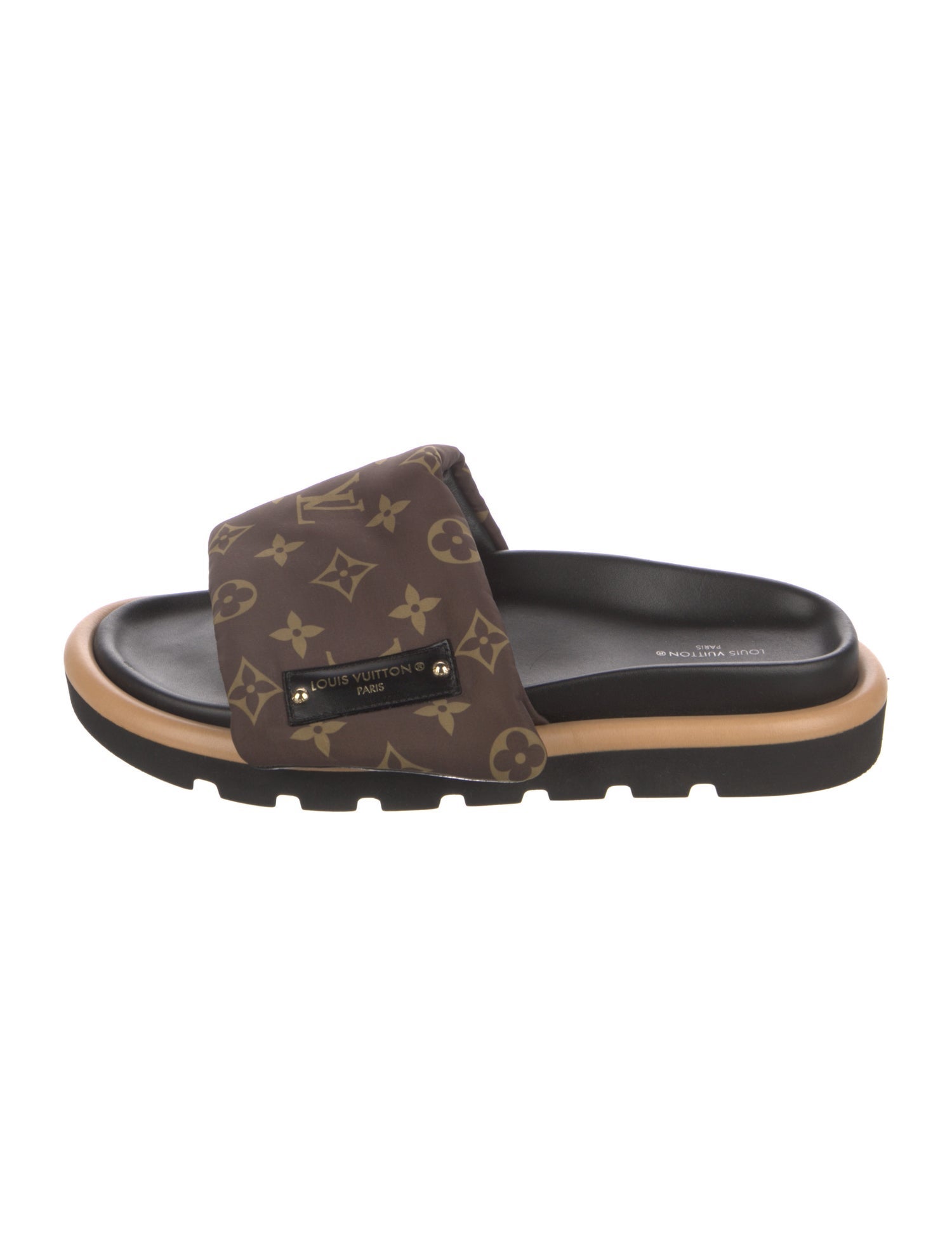 Louis Vuitton LV Monogram Nylon Slides