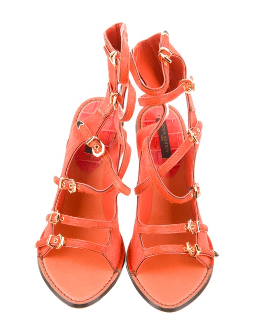 Louis Vuitton Leather Gladiator Sandals