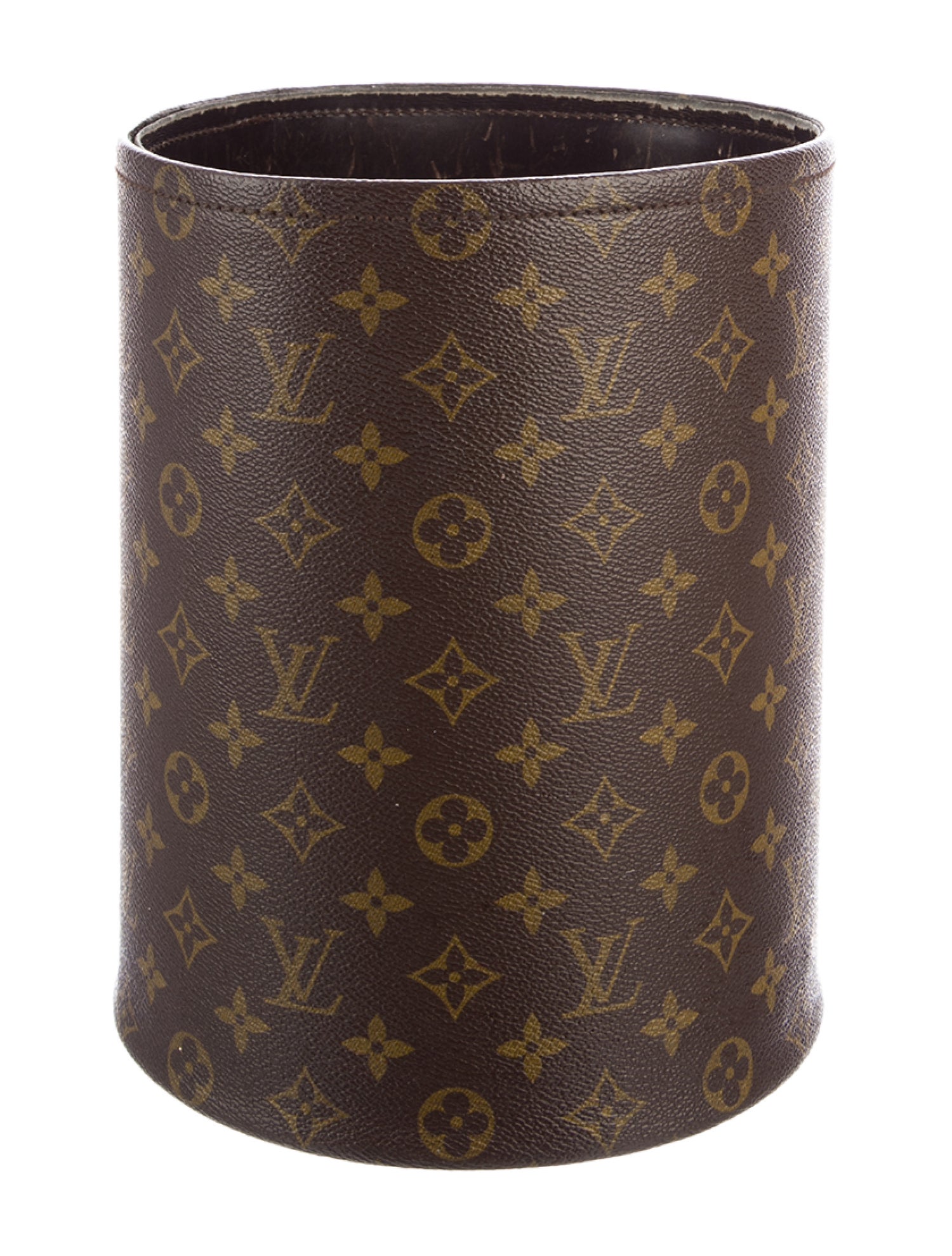 Louis Vuitton Vintage Monogram Waste Bin