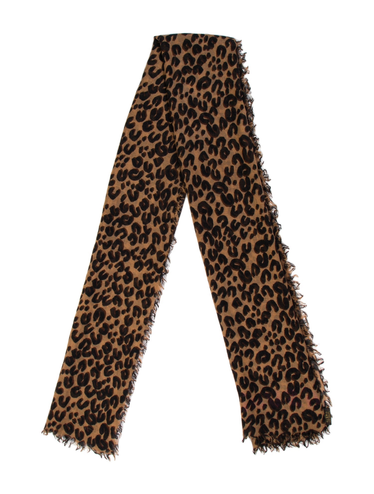 Louis Vuitton X Stephen Sprouse Animal Print Shawl