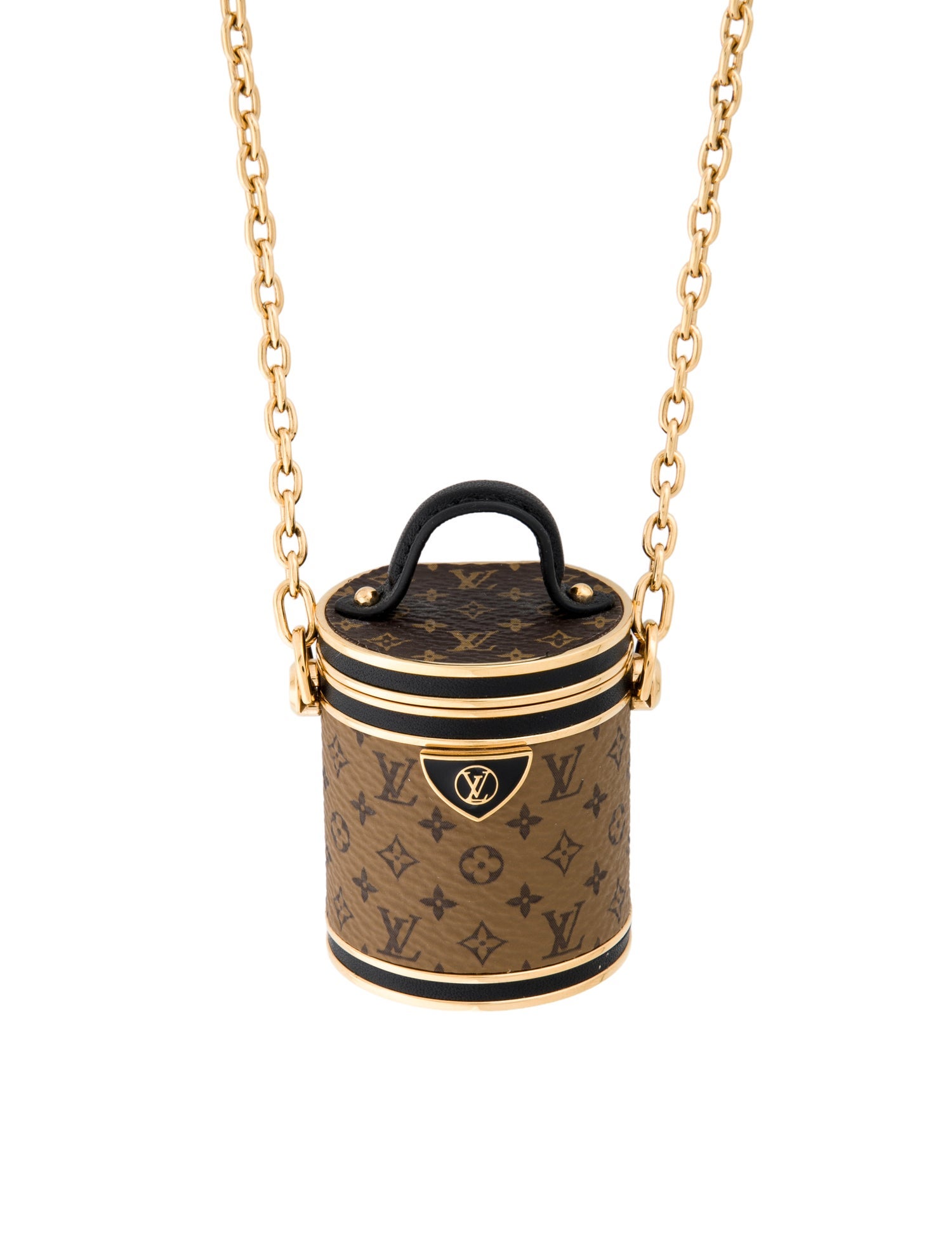 Louis Vuitton Reverse Monogram Bag Pendant Necklace